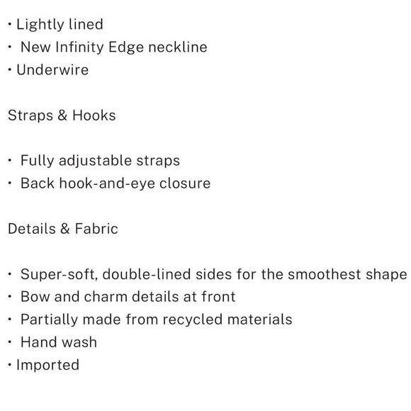 BODY BY VICTORIA LIGHTLY LINED FULL COVERAGE BRA - Picture 4 of 4